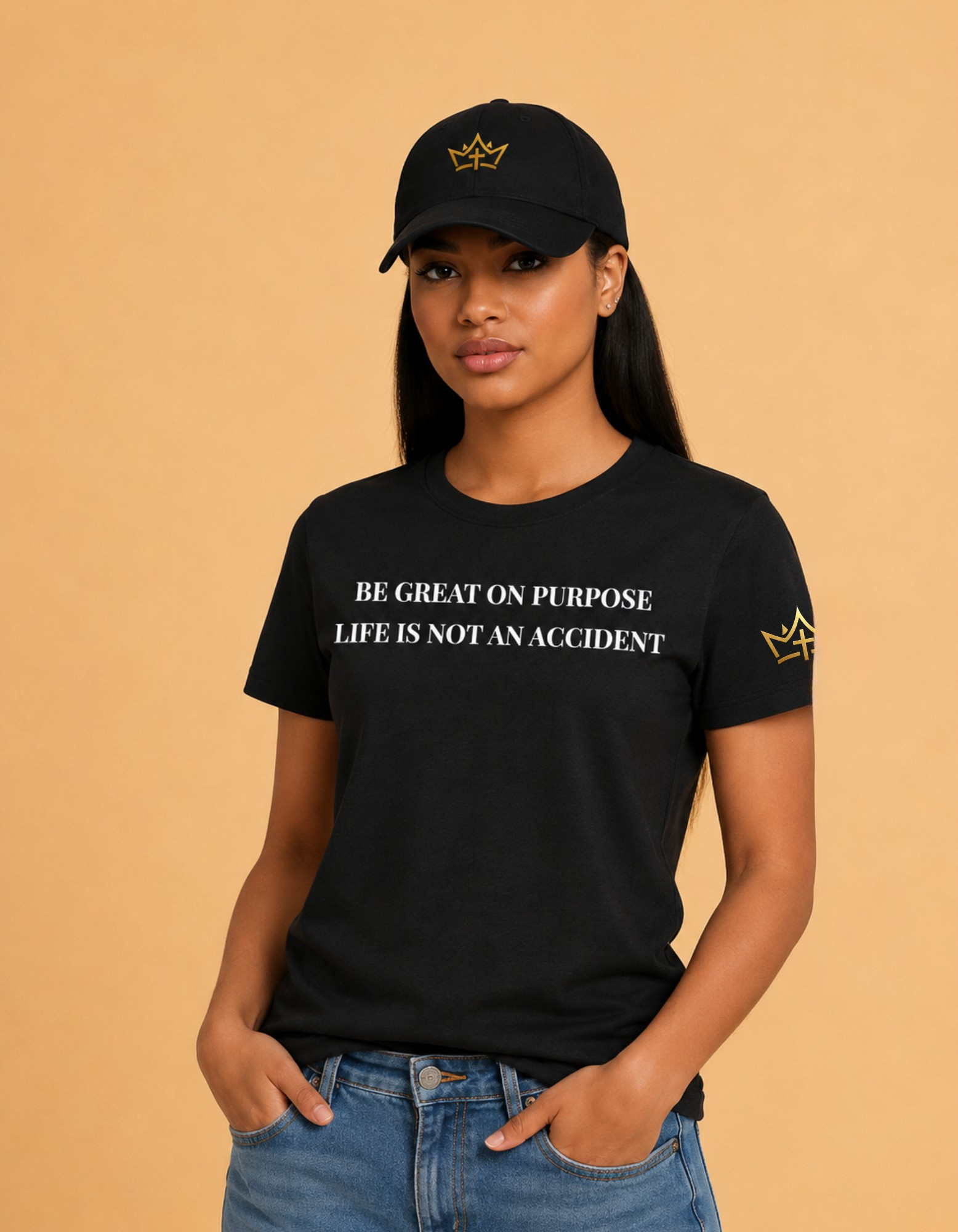 Be Great On Purpose Unisex Tee - Black Edition