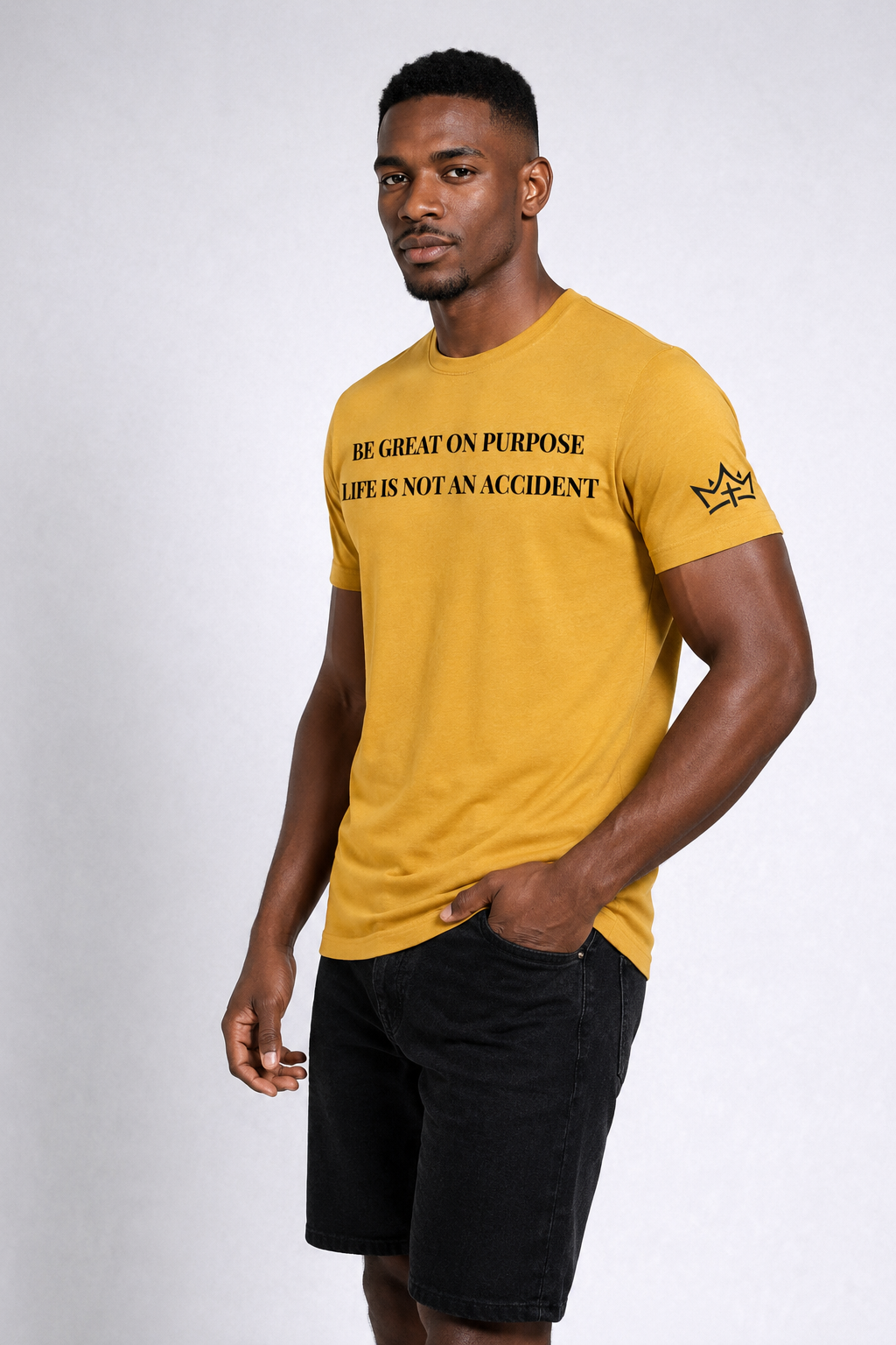 Be Great On Purpose Unisex Tee - Gold Edition